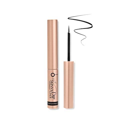 Skinny Dip Shiny Black Dip Liner – 24H Long Lasting Eyebrow Gel f...