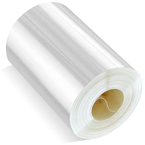 Cake Collar, GUCUJI Chocolate Mousse and Cake Decorating Acetate Sheet Clear Acetate ROLL 125 Micron (6cm x 10m) Cover