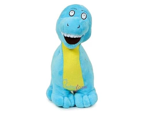 Image of 30 CM Dinosaur Soft Toy| Cartoon Blue Plush Stuffed Animal | Cute Cuddly Dino Teddy for Kids and Babies | Small Huggable Soft Toy Birthday Gift for Boys and Girls | Baby Plush Toy Stuff Toy
