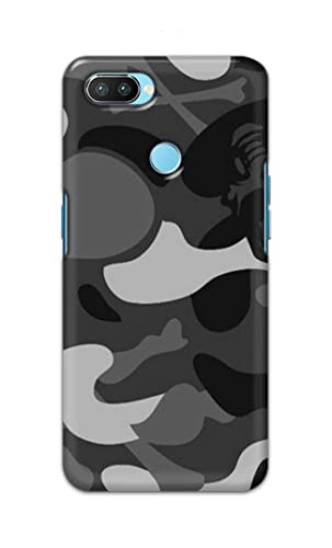 Image of Printed Hard Back Cover Case for Realme 2 Pro Back Cover (Army Pattern) -702