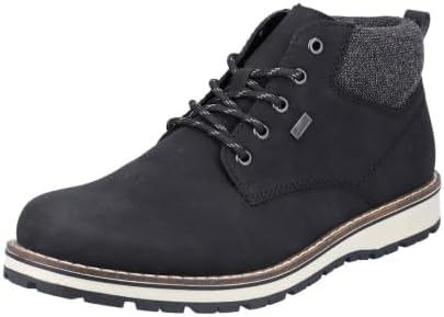 Rieker Herren Schnürstiefeletten 38419, Männer Stiefeletten, wasserabweisend, riekerTEX