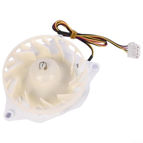 DAZZLEEX Refrigerador Evaporador Ventiladores Motor EAU64824806 12V 1A DC, para Refrigeradores LG Refrigeración Eficiente con Funcionamiento de Bajo Ruido