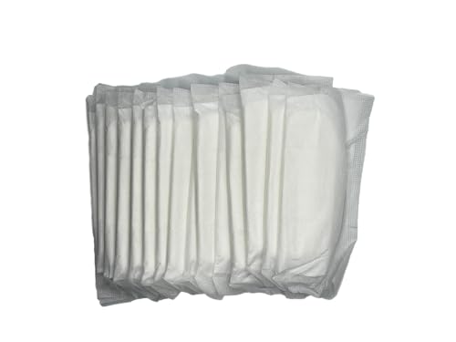 Chicken Diapers Disposable for Hens, Goose, Duck - Leakproof, Large, Unscented, Perfect Size to fit in a Reusable Chicken Diaper by Uni Infinity (Disposable Pads, One Size, 15, Count)