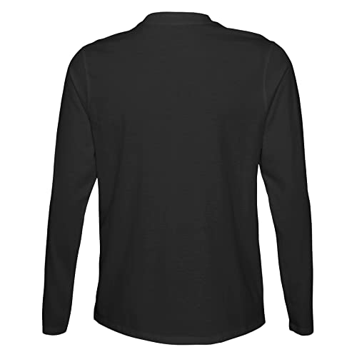 Outerstuff Men's FIFA World Cup Core Long Sleeve Tee T-Shirt, Black, Large - Image 2