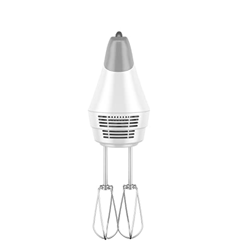 Black+Decker Mx3000W 250-Watt Hand Mixer, White/Grey #TOP1