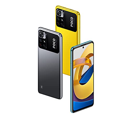 Xiaomi POCO M4 Pro - Smartphone 5G, 6GB RAM 128GB ROM, MediaTek Dimensidade 810, 90Hz DCI-P3 Dot Dis