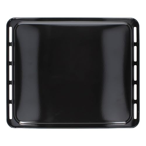 LUTH Premium Profi Parts Backblech kompatibel mit Whirlpool 481010657929 452x376x20mm emailliert für Backofen Herd