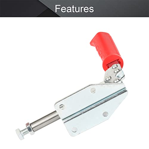 Utoolmart Adjustable Toggle Clamp, Pull Button Quick-Release Push Pull Action Toggle Clamp 397 Lbs Capacity High Carbon Steel Gh-36020 Toggle Clamp 1 Pcs #TOP21