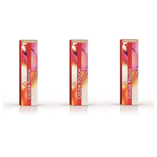 Wella 3 er Pack Color Touch 60 ml Pure Naturals 7/0
