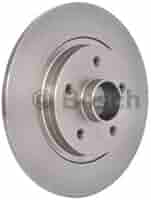 Dischi Freno Bosch BD1155 - Set Di 2 Dischi Solidi, Diametro 278 Mm, Spessore 12 Mm, Certificati ECE-R90