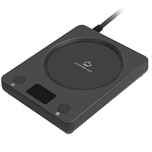 SEALON Mug Warmer for Desk with Auto Shut Off Electric Mug Warmer Office Home Use Cup Warmer Plate for Coffee Milk, Tea, Water, Christmas/Birthday Gift