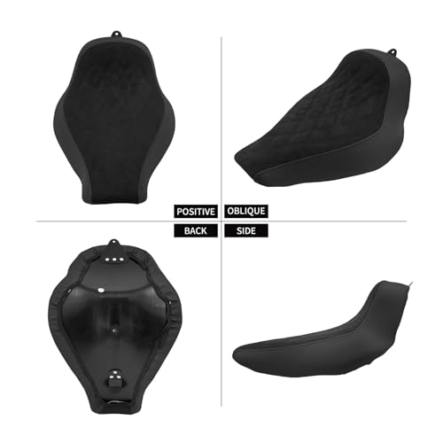 Selle Solo Conducteur Noire Softail Breakout FXBRS - 4