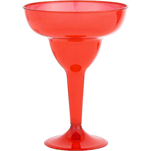 Amscan Fiesta Colors Margarita Plastic Glasses - 11 Oz. Pack Of 20 #TOP7