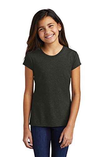 District Girls Perfect Tri Tee DT130YG L Black Frost