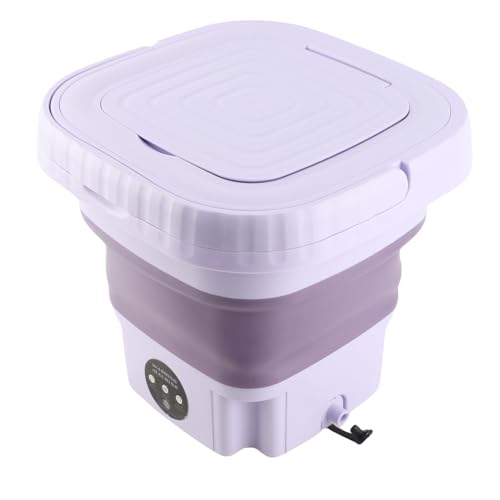 Tragbare Waschmaschine, 11 L Große Faltbare Mini-Waschmaschine, Tiefenreinigung für Unterwäsche, Socken, Babykleidung, Handtücher, für Wohnmobil-Reisewohnung (EU-Stecker 100-240 V) Tragbare Waschmaschine, 11 L Große Faltbare Mini-Waschmaschine, Tiefenreinigung für Unterwäsche, Socken, Babykleidung, Handtücher, für Wohnmobil-Reisewohnung (EU-Stecker 100-240 V)