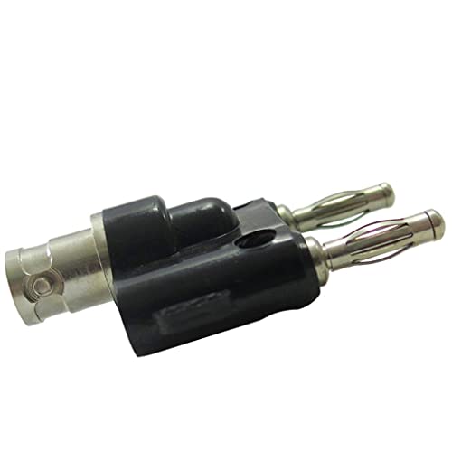 Image of Adapter BNC Female Jack to Two Dual 4mm Banana Binding Male Connector