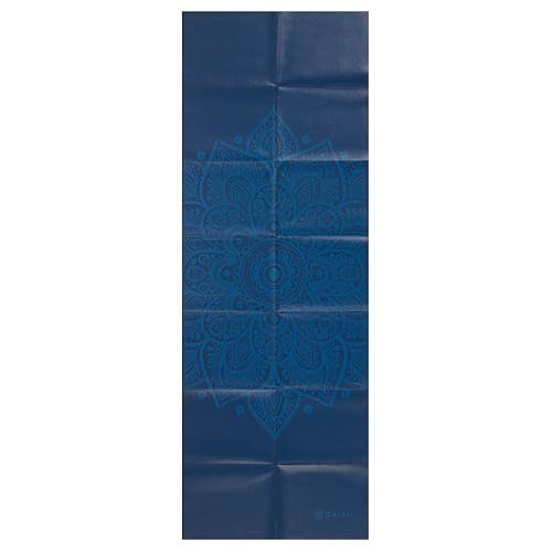 Gaiam Tapis de Yoga Pliable, 2 mm, Bleu – vue 2
