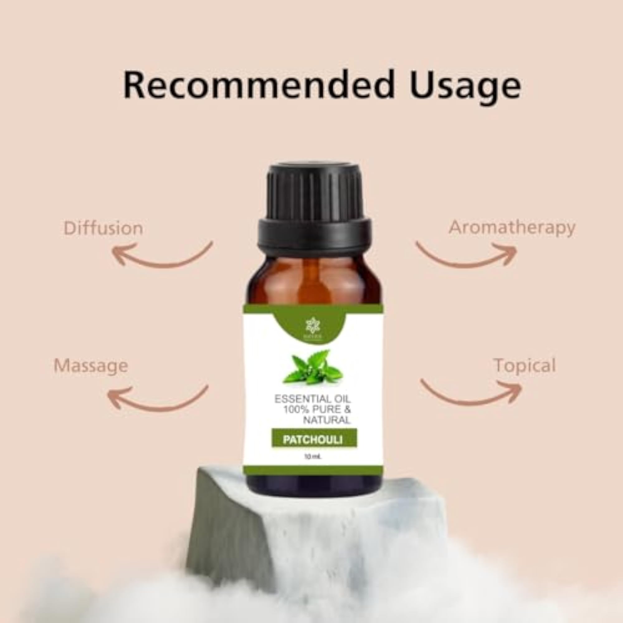Natuur Patchouli Essential Oil, 10ML