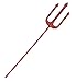 Rubie's Costume Co. Red Devil Pitch Fork, One Size, Multicolor