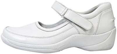 24 Hour Comfort Nicole (2006) Women's Wide Width Cushioned Leather Mary Jane Shoes White 10.5 | Image 2