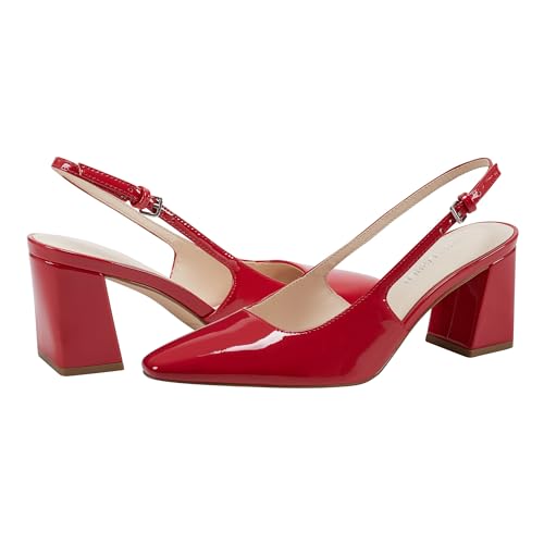 Marc Fisher Women's Lethe Pump, Red 610, 6 by Marc Fisher - Used condition - Image 6