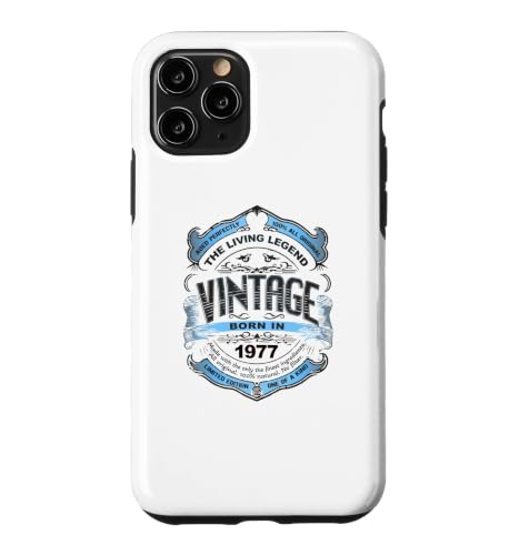 The Living Legend Born In 1977 Classic Vintage 50th Birthday �X�}�z�P�[�X iPhone 11 Pro �p