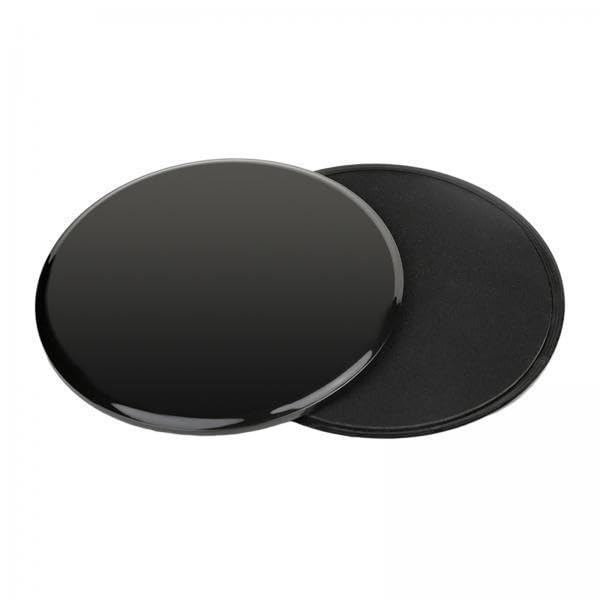 2x2x Core Sliders Compact for Training Abdominal Core Strength Improve Balance Black-image-31