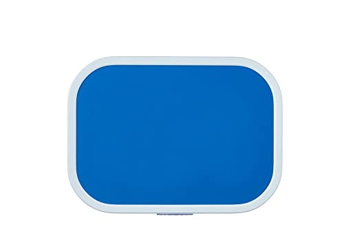 Mepal Campus Bento Lunch Box for Children - With Compartment, Fork, Clip Closure - BPA-free, Dishwasher Safe - 750 ml - Blue - Image 2