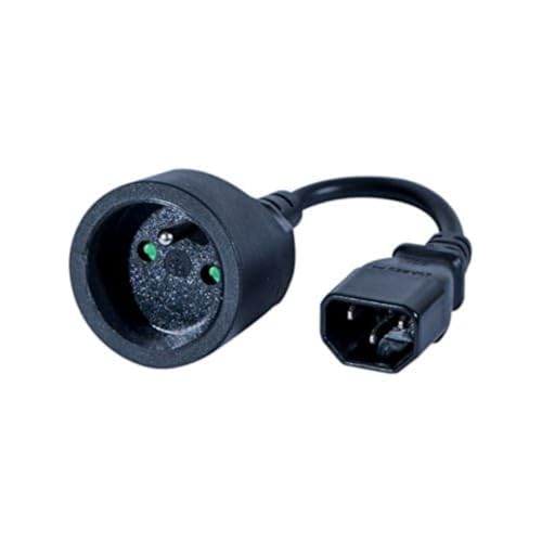 NO Name Adaptateur IEC C14 / CEE7 Femelle