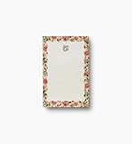 RIFLE PAPER CO. Blank Notepad 75 Tear-Off Pages, Manage Important Tasks, Jot Down a To-Do List, or Leave a Sweet Message with our Illustrated Notepads (6.5