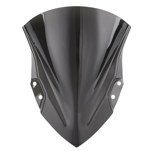 Déflecteur vent moto Ninja 400 pare-brise double bulle fumé réduisant la fatigue 2018-2023