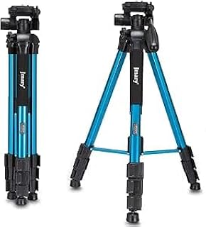 حامل ثلاثي القوائم احترافي للكاميرا من جماري KP-2234 - أسود (أزرق)