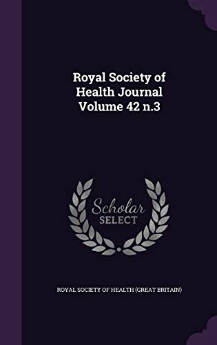 Royal Society of Health Journal Volume 42 n.3