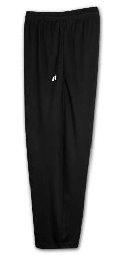 Big and Tall Russell Dri Power Elastic Waist Pull-On Pant (Black L-T)
