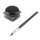 Maquillaje de maquillaje profesional con pincel de codo.