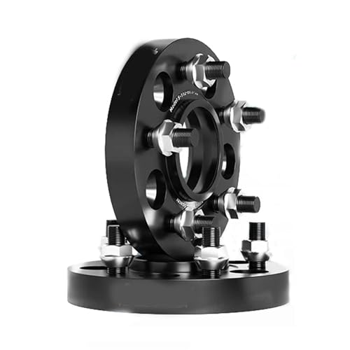 アルミホイールスペーサー Compatible With Hyundai For Elantra 2個 PCD 5x114.3 CB 67.1mm M12 x 1.5 シム ハブセントリック ホイールスペーサー フランジプレート 交換用