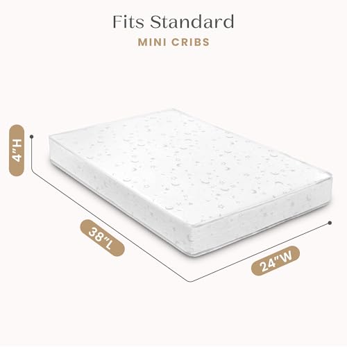image for Delta Children Twinkle Galaxy Limited 4-inch Mini Crib Mattress - Prem