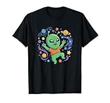 Planetas alienígenas de Dibujos Animados Galaxia Espacial para niños Camiseta