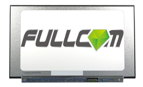 FULLCOM New LCD Replacement Screen 15.6 Inch B156XTN08.1 HD 1366x768 (No Brackets) 30 Pin Matte for Laptop/Display/Screen/LCD Application