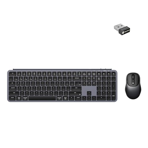 Keychron B6 Pro Wireless Portable Keyboard and Mouse Combo...
