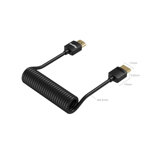 Image of SmallRig Coiled HDMI Data Cable (A to A) 4963