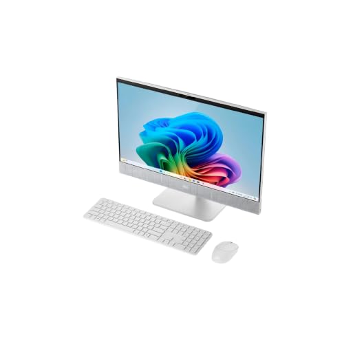 Image of Dell 24-Inch All-in-One Desktop Computer - Intel Core Ultra 7 355 AI PC (Copilot+), 23.8 inch FHD Touchscreen Display, 64 GB DDR5, 2 TB SSD, Wi-Fi 7, Windows 11 Pro, Keyboard & Mouse, Touch Pen Support