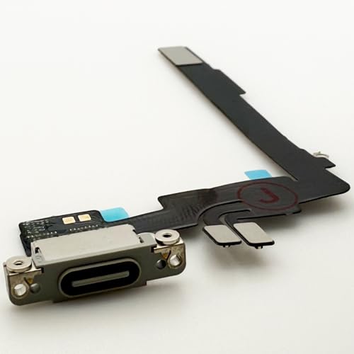 Plus de charge iPhone 16 Pro Max ? Changez le connecteur de rechange flexible blanc - 4
