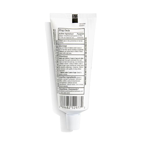 365 By Whole Foods Market, Toothpaste Fluoride Travel, 3 Ounce (Pack of 2) image 5