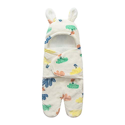 (ビメイゴー) Bmeigo ベビー用おくるみ ベビー寝袋 タオルケット おくるみ バスタオル 冬 新生児 秋 ベビー 男の子 女の子 足付き 足包む 春 ベビーカー 夜泣き対策 出産準備/祝い ふわふわ ベビーブランケット 可愛い