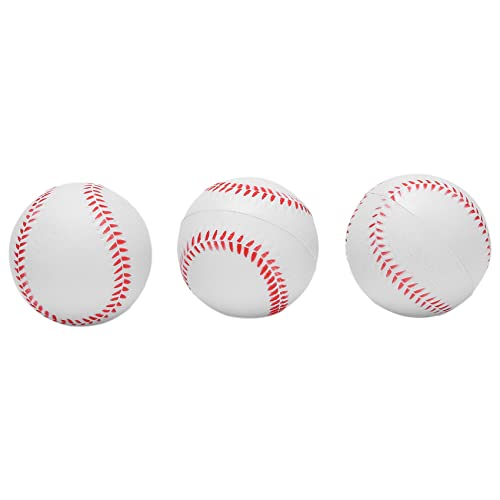 Yuemsh 12 Baseballbälle aus Baseball-Schaumstoff von 9 Zoll für junge Erwachsene zur Ausbildung von Schlägerbällen Sport für die Ausbildung des Spiels Cover