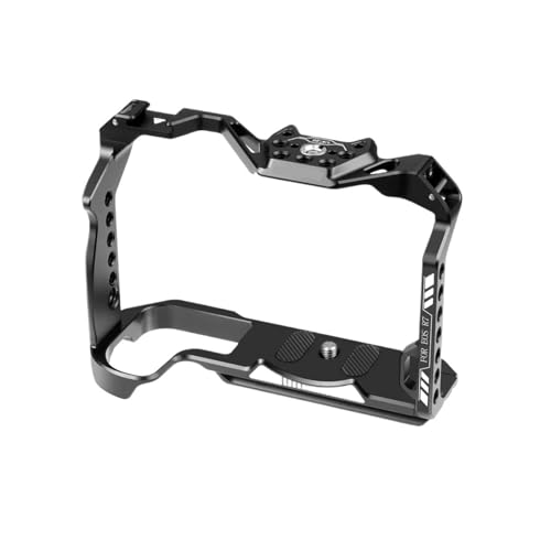 �J�����̃A�N�Z�T���[�A �݊���������܂�Canon EOS R10/ R7/ EOS-RP �Ή� ���^���J�����P�[�W�X�^�r���C�U�[���O 1/4&3/8�l�W���t�� �Acamera-cage(EOS R7 Cage)