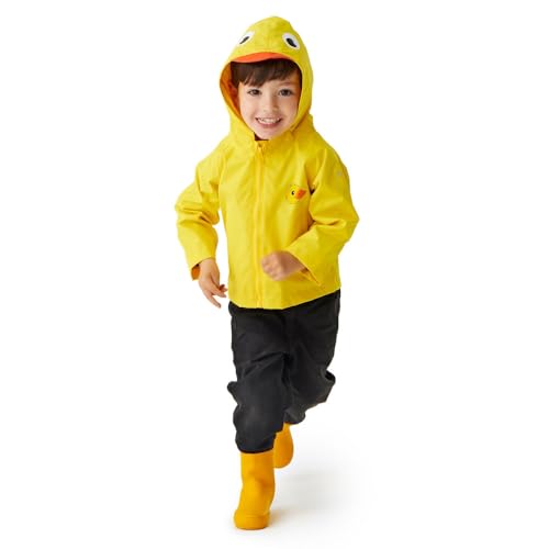 Childrens/Kids Pebbles The Duck Waterproof Jacket (24-36 Months) (Sunbeam)