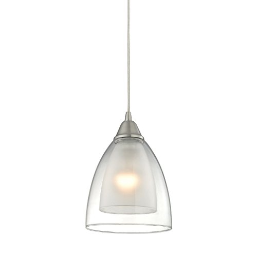 Elk Lighting 10464/1 Ceiling-Pendant-fixtures, Nickel