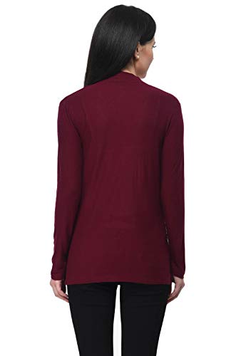 Image of Frenchtrendz Womens's Viscose Crepe Shrug(Size: XS-4XL)